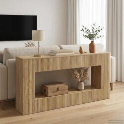 vidaXL Masa de consola Stejar Sonoma 155 x 29 x 74 cm Lemn prelucrat GartenMobel Dekor (899888)