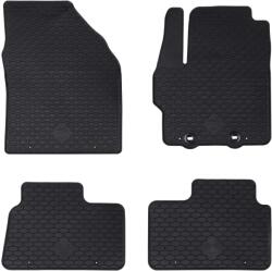 vidaXL Covor pentru masina 4 pcs Negru Cauciuc GartenMobel Dekor (42029123)