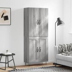 vidaXL Dulap înalt, gri sonoma, 69, 5x34x180 cm, lemn compozit GartenMobel Dekor (3198079) Comoda