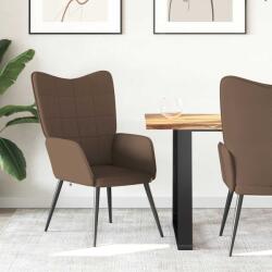 vidaXL Scaun de relaxare, maro, material textil GartenMobel Dekor (327944)