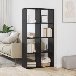 vidaXL Dulap pentru carti Negru 69, 5 x 29 x 137, 5 cm Lemn compozit GartenMobel Dekor (879666) Biblioteca