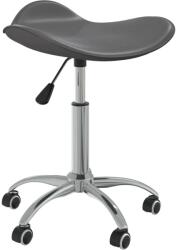 vidaXL Scaun pentru salon spa, gri, piele ecologica GartenMobel Dekor (323688)