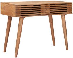 vidaXL Birou cu sertar cu depozitare natural 100 x 48 x 76 cm GartenMobel Dekor (42020066)
