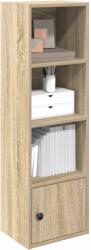 vidaXL Biblioteca, stejar sonoma, 31x24x102 cm, lemn prelucrat GartenMobel Dekor (860339) Biblioteca