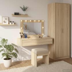 vidaXL Masa de Machiaj cu sertar Maro 100 x 40 x 70 cm Lemn compozit GartenMobel Dekor (865237)