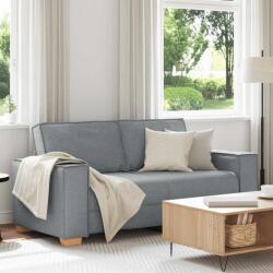 vidaXL Canapea cu 2 locuri, gri deschis, 180x78x84 cm, material textil GartenMobel Dekor (4104980) Canapea