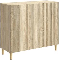 vidaXL Bufet Stejar Sonoma 89 x 34, 5 x 80 cm Lemn prelucrat GartenMobel Dekor (894647) Comoda