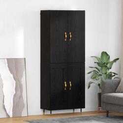 vidaXL Bufet Pe perete Stejar Negru 69, 5 x 34 x 180 cm Lemn compozit GartenMobel Dekor (3416271) Comoda
