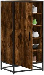 vidaXL Suport pantofi Stejar afumat 48x38x97, 5 cm Lemn prelucrat GartenMobel Dekor (849201) Pantofar