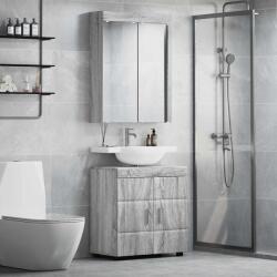 vidaXL Set de mobilier pentru baie TULUM 2 pcs Gri Sonoma GartenMobel Dekor (3398020)