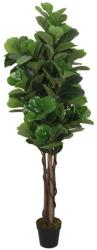 vidaXL Smochin artificial cu frunze 96 de frunze 80 cm verde GartenMobel Dekor (359011)