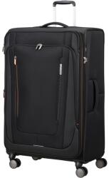 Samsonite WANDERLITE négykerekű fekete óriás bőrönd 158079-0614