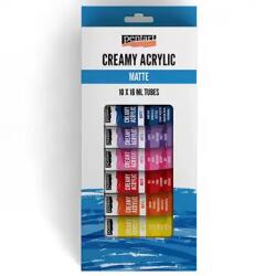 Pentart Krémes akrilfesték szett 10*16ml (45111)