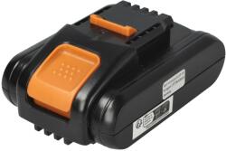 EXTENSILO Akkumulátor Worx WA3561 / WA3516, 20 V, 2.5 Ah (888401583)