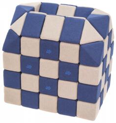 JollyHeap® Cuburi Magnetice pentru construit, JollyHeap FUN, 300 cuburi - 4 forme, Diverse Culori (300CUBJH-1326/FUN) Jucarii de constructii magnetice