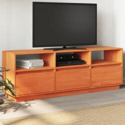 vidaXL Dulap TV, maro ceruit, 140x37x50 cm, lemn masiv de pin GartenMobel Dekor (847122)