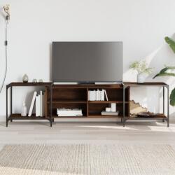 vidaXL Comoda TV, stejar maro, 203x37x50 cm, lemn prelucrat GartenMobel Dekor (837611)