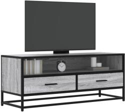 vidaXL Dulap TV, gri sonoma, 100x34, 5x40 cm, lemn prelucrat si metal GartenMobel Dekor (848817)
