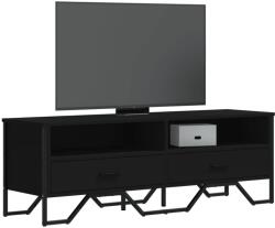 vidaXL Dulap TV, negru, 122x34x41 cm, lemn prelucrat GartenMobel Dekor (848579)