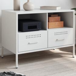 vidaXL Dulap TV, alb, 68x39x50, 5 cm, otel laminat la rece GartenMobel Dekor (843052)