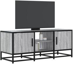 vidaXL Dulap TV, gri sonoma, 100x35x41 cm, lemn prelucrat si metal GartenMobel Dekor (848837)