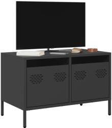 vidaXL Dulap TV, negru, 68x39x43, 5 cm, otel laminat la rece GartenMobel Dekor (851232)