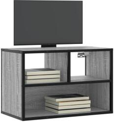vidaXL Dulap TV, gri sonoma, 60x31x39, 5 cm, lemn prelucrat si metal GartenMobel Dekor (848917)