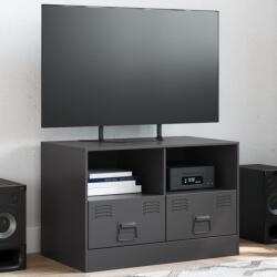 vidaXL Dulap TV, negru, 67x39x44 cm, otel GartenMobel Dekor (841739)