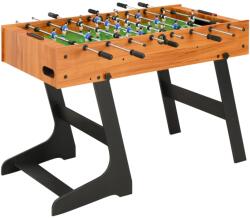 vidaXL Masa de fotbal plianta, maro deschis, 121 x 61 x 80 cm GartenMobel Dekor (91941)