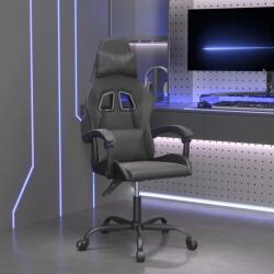 vidaXL Scaun pentru jocuri, negru, piele ecologica GartenMobel Dekor (3143850)