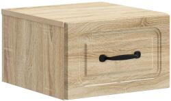 vidaXL Noptiera suspendata stejar sonoma cu sertar, 34, 5 x 33 x 20 cm (899279)