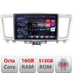 Edotec Navigatie Android Infiniti QX60 2014-2020, QLED 2K, 16GB RAM, 512GB (KIT-qx60+EDT-E809-2K)