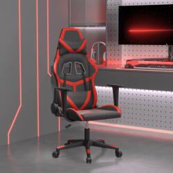vidaXL Scaun de gaming de masaj, negru si rosu, piele ecologica GartenMobel Dekor (345424)