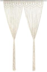 vidaXL Perdea macrame, 140 x 240 cm, bumbac GartenMobel Dekor (323976)