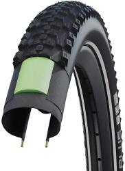 Schwalbe Smart Sam Plus HS624 27, 5x2, 35 (60-584) E-MTB külső gumi (köpeny), defektvédett (GreenGuard), reflexcsíkos, 67TPI, Addix, Snake-Skin, E50, 1050g, fekete