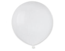 Gemar Gömb lufi 19" (48cm-es) léggömb, Fehér (LUFI344769)