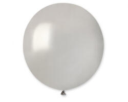 Gemar Gömb lufi 19" (48cm-es) léggömb, Ezüst (LUFI685361)