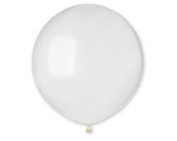 Gemar Gömb lufi 19" (48cm-es) léggömb, Átlátszó (LUFI912374)