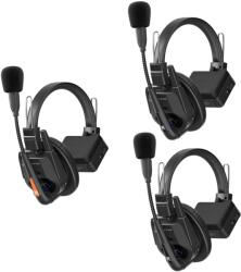 Saramonic Solutie intercom completa Saramonic WiTalk9 WT3S6xbat, 3 pers, Full-Duplex, 1.9GHz, single-ear (WITALK9 WT3S)