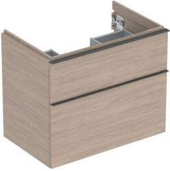 Geberit iCon - Dulap bază pentru lavoar, 74x62x48 cm, 2 sertare, stejar 502.304. JH. 1 (502.304.JH.1)