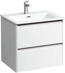 Laufen Palace - Dulap cu lavoar, 53x58x44 cm, 2 sertare, alb mat H8617022601041 (H8617022601041)