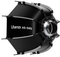 Ulanzi AS045 45cm-es nyitható octobox méhsejtráccsal, Bowens csatlakozás (UL-3308) (UL-3308)