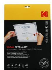 Kodak visszaszedhető lamináló fólia A4, 200 micron, 10 db (KO-LMA4RET-PK10F) (KO-LMA4RET-PK10F)