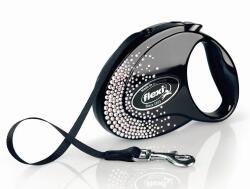 flexi Glam Splash Crystal M Lesa automata cu banda 5 m decorat cu cristale Swarovski