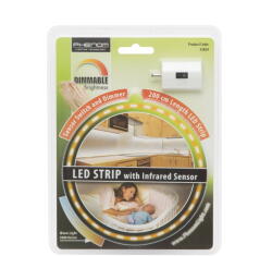 PHENOM Banda LED Phenom 55854 cu Senzor Miscare Lumina Calda 3000K Reglare Intensitate 12V Lungime 2M (GLB_55854)
