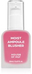 House of Hur Moist Ampoule Blusher fard de obraz lichid culoare 07 Pink Rosie 20 ml
