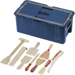 ENDRES-TOOLS szikramentes fényezőkabin-tisztító szerszámkészlet 9 részes 7250009S (7250009S)