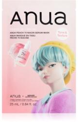 Anua K-Pop Demon Hunters Peach 70% Niacin Mask élénkítő arcmaszk kollagénnel