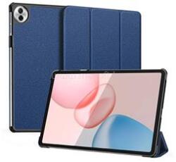 Dux Ducis Honor Pad 10 WIFI / Pad 10 5G DOMO tok álló, bőr hatású aktív FLIP, textil minta, SÖTÉTKÉK (GP-174872) (GP-174872)