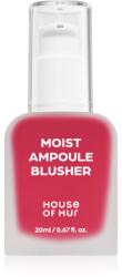 House of Hur Moist Ampoule Blusher fard de obraz lichid culoare 02 Deep Plum 20 ml